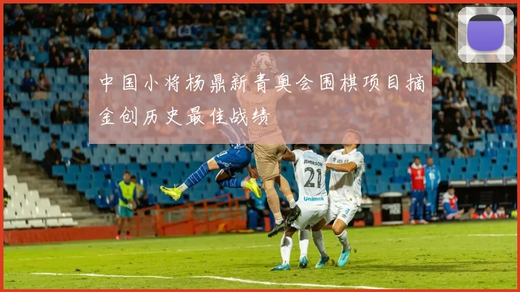 中国小将杨鼎新青奥会围棋项目摘金创历史最佳战绩
